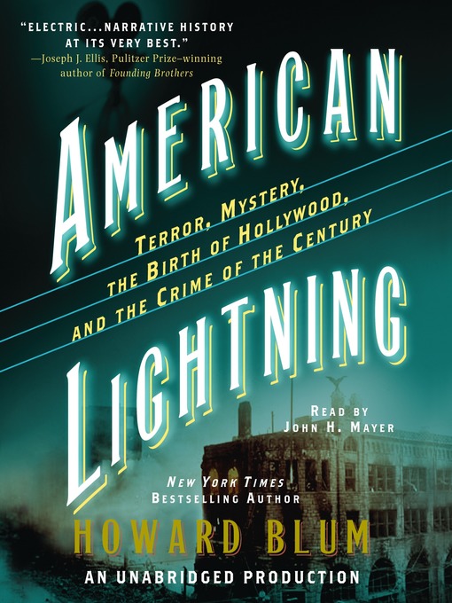 Title details for American Lightning by Howard Blum - Wait list